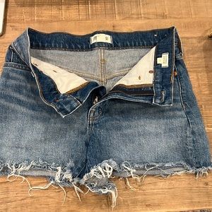 Madewell Perfect Jean Short in Rayburn